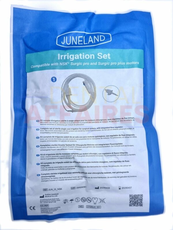 10 Sets de tube d'irrigation (compatible NSK) - Juneland – Image 2